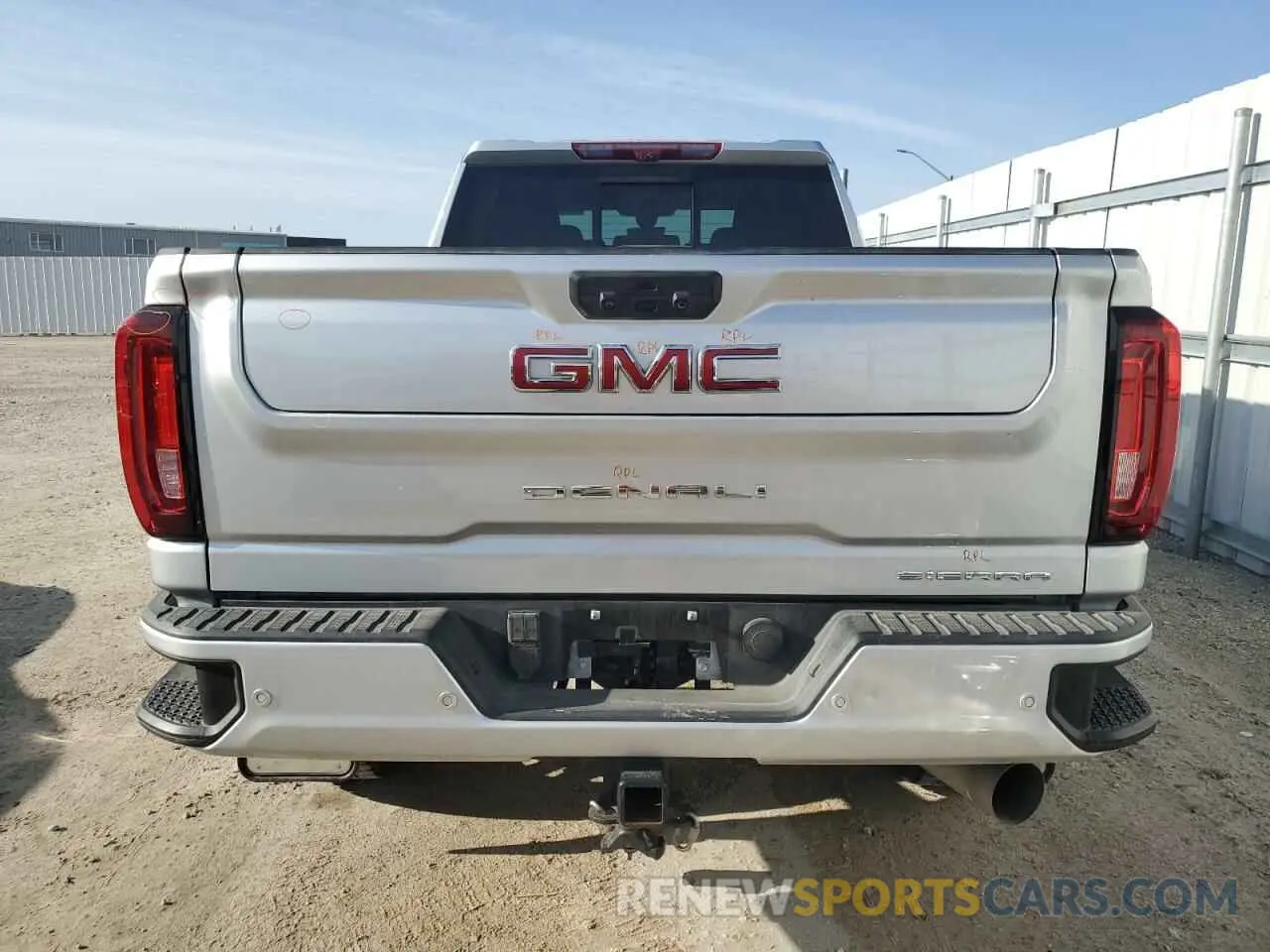 6 fotografías del automóvil dañado 1GT49WEY7PF253168 GMC SIERRA 2023