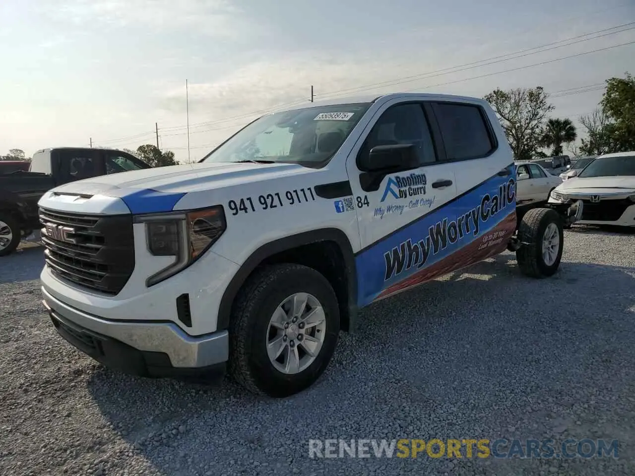 1 fotografías del automóvil dañado 1GTPHAEK1PZ260565 GMC SIERRA 2023