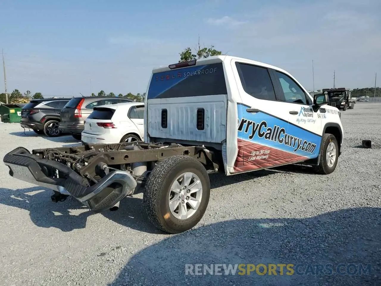 3 fotografías del automóvil dañado 1GTPHAEK1PZ260565 GMC SIERRA 2023