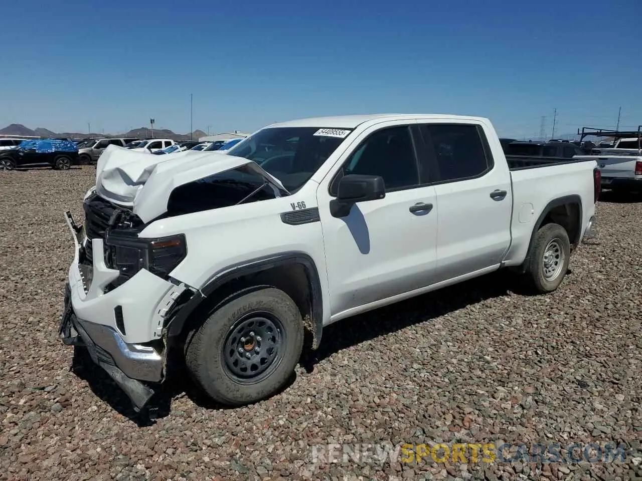 1 fotografías del automóvil dañado 1GTPHAEK2PZ162323 GMC SIERRA 2023