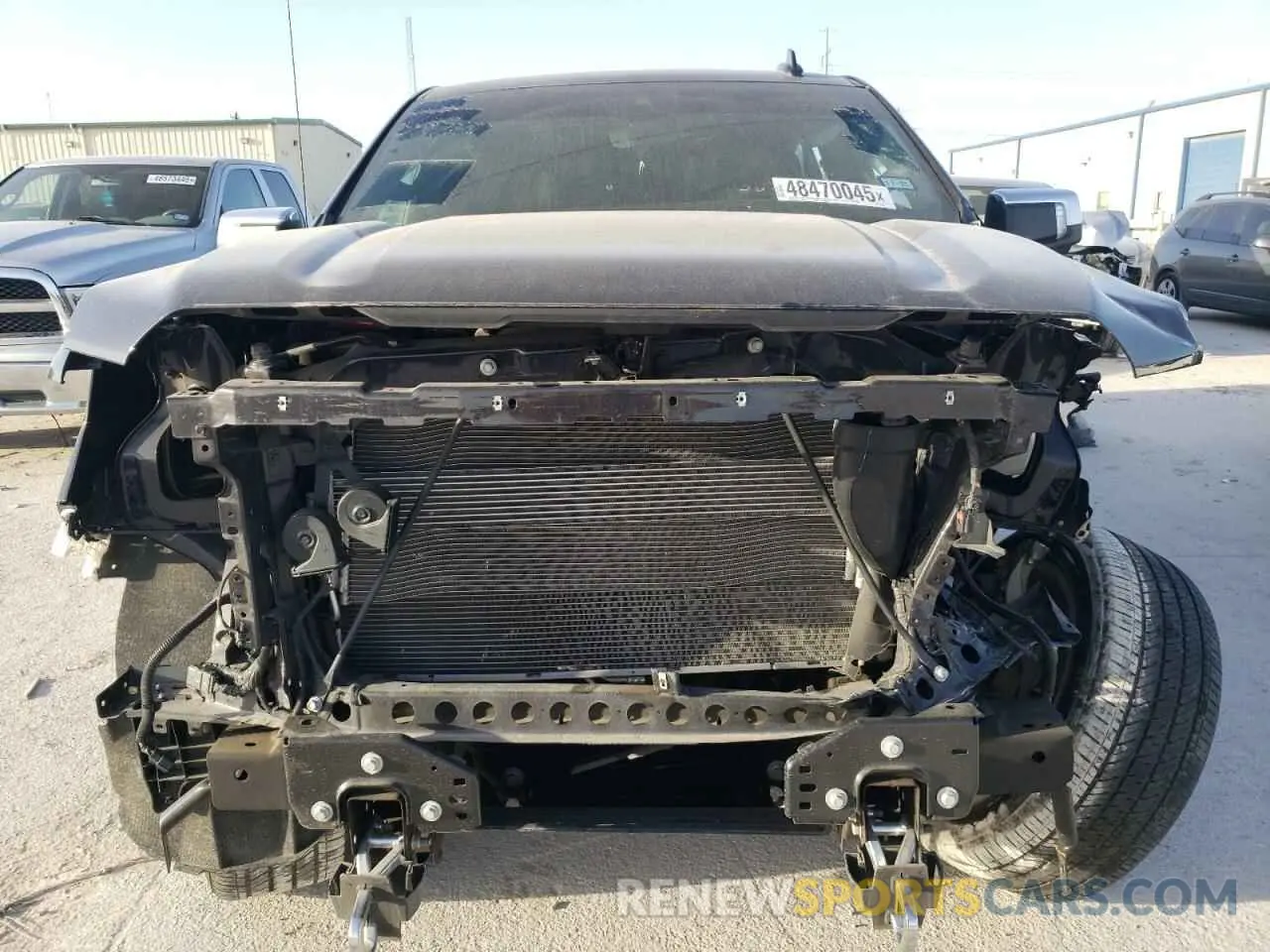5 fotografías del automóvil dañado 1GTPHGED3PZ105116 GMC SIERRA 2023