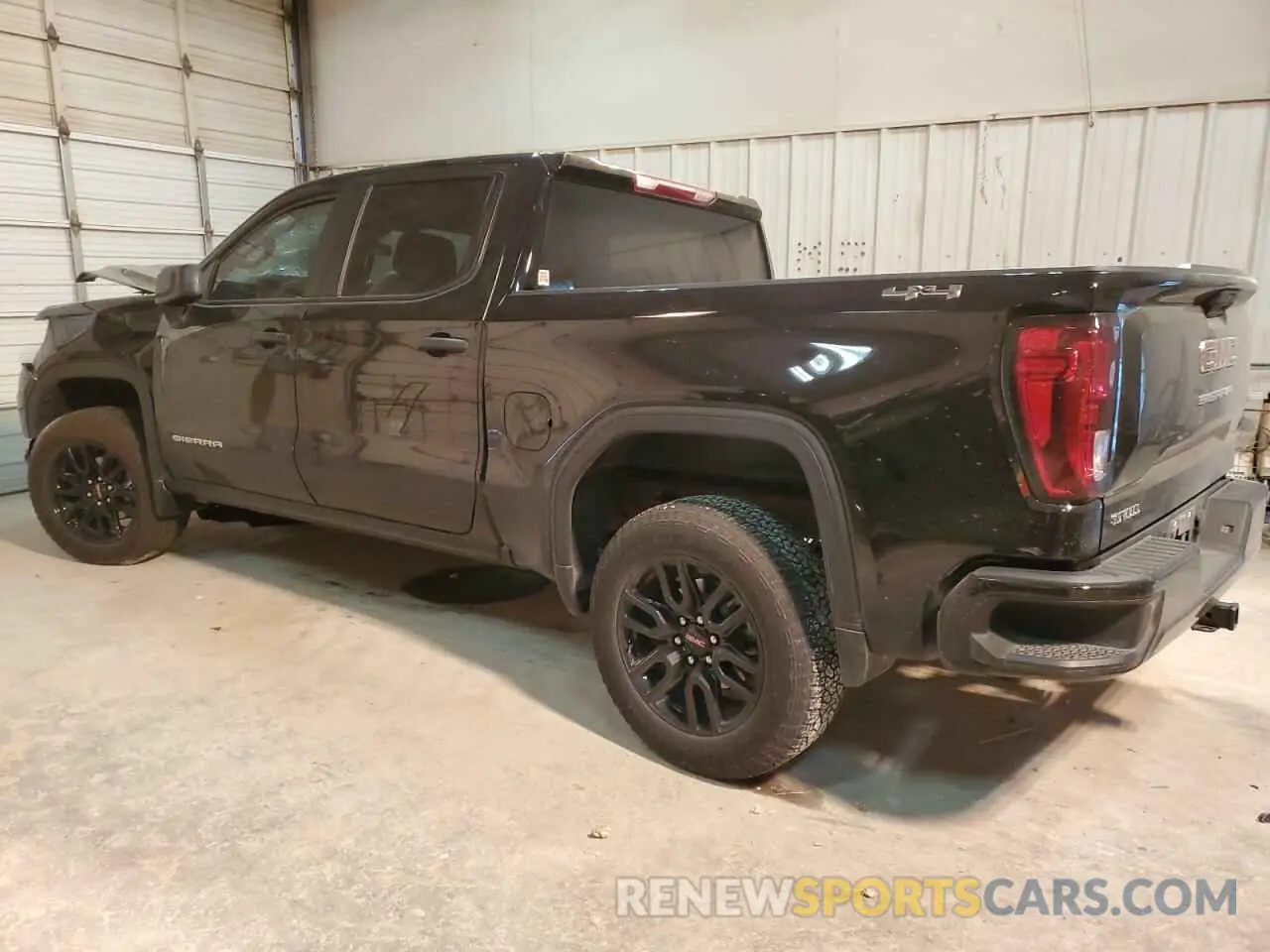 2 fotografías del automóvil dañado 1GTPUAEK1PZ260920 GMC SIERRA 2023