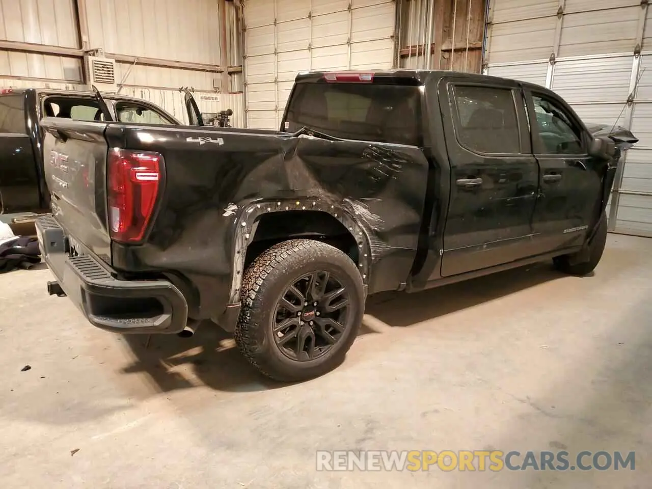 3 fotografías del automóvil dañado 1GTPUAEK1PZ260920 GMC SIERRA 2023