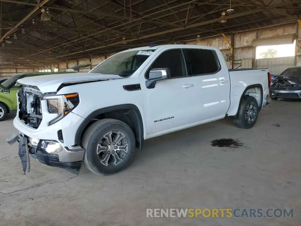 1 fotografías del automóvil dañado 1GTPUBEK8PZ194288 GMC SIERRA 2023