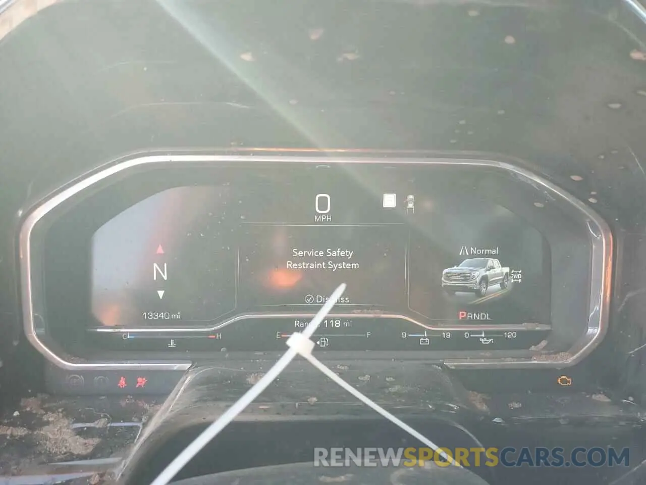 9 fotografías del automóvil dañado 1GTPUCEK2PZ194924 GMC SIERRA 2023