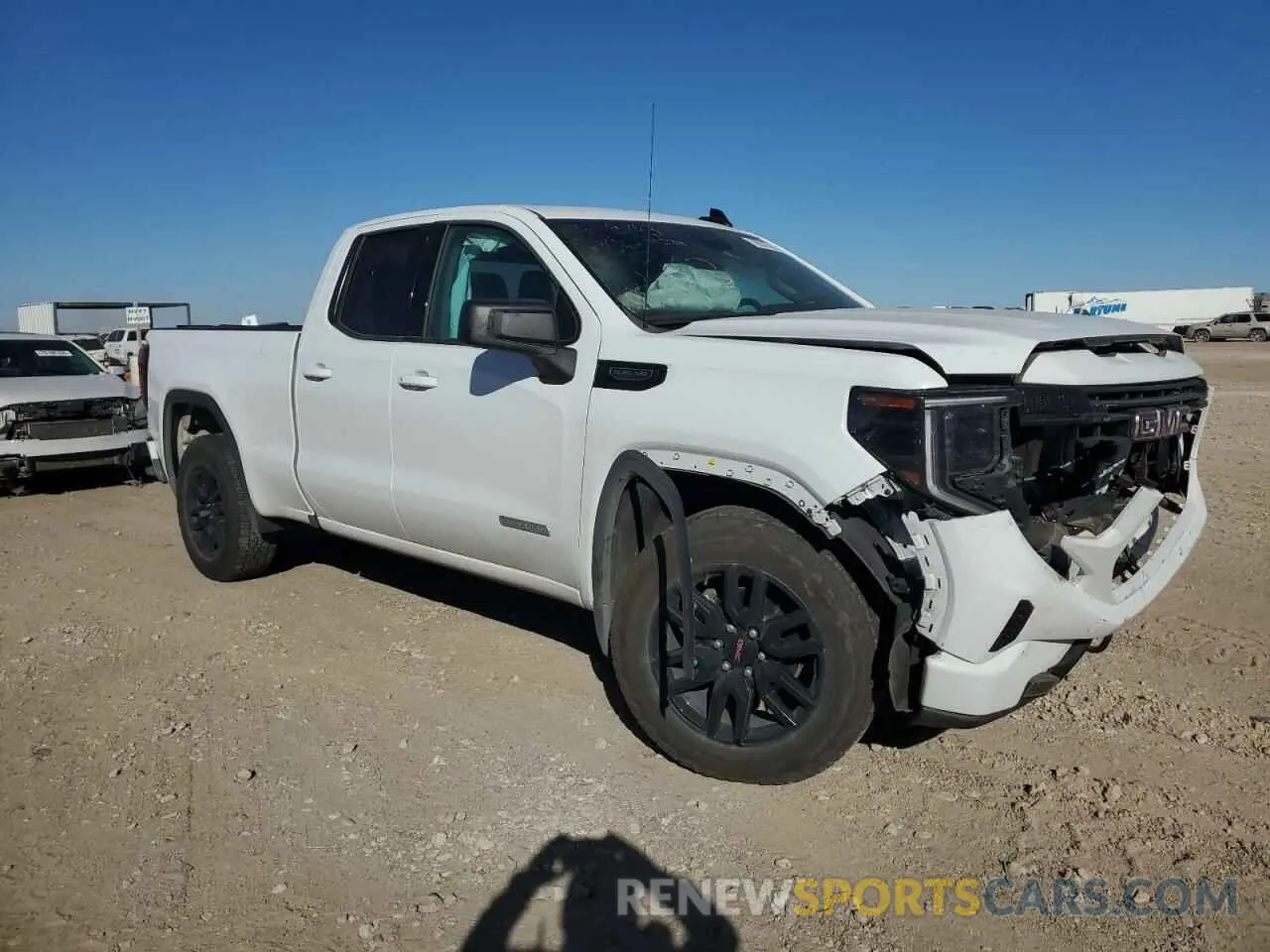4 fotografías del automóvil dañado 1GTRHCED9PZ186883 GMC SIERRA 2023