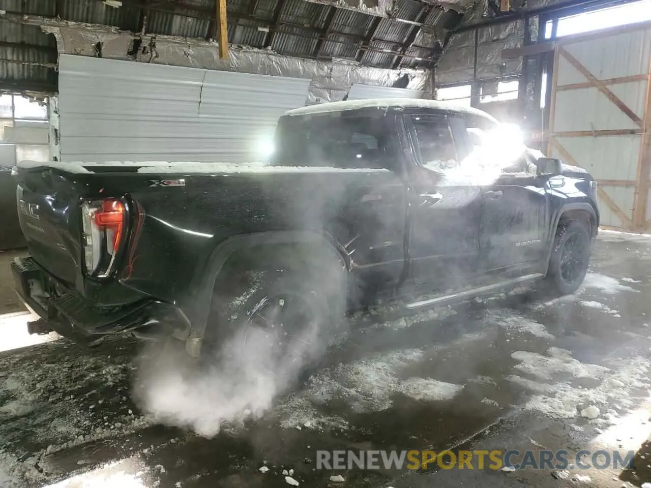 3 fotografías del automóvil dañado 1GTRUAEDXPZ300258 GMC SIERRA 2023