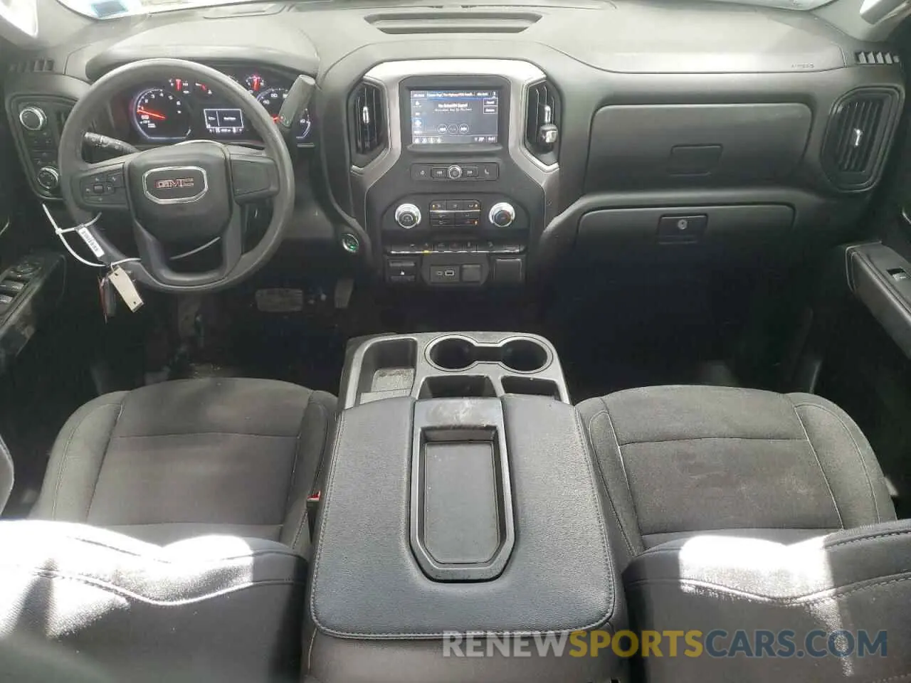 8 fotografías del automóvil dañado 1GTRUAEDXPZ300258 GMC SIERRA 2023