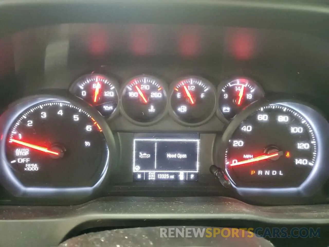 9 fotografías del automóvil dañado 1GTRUAEDXPZ300258 GMC SIERRA 2023