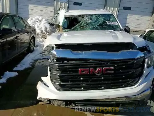 11 fotografías del automóvil dañado 1GTRUAEK1PZ241955 GMC SIERRA 2023