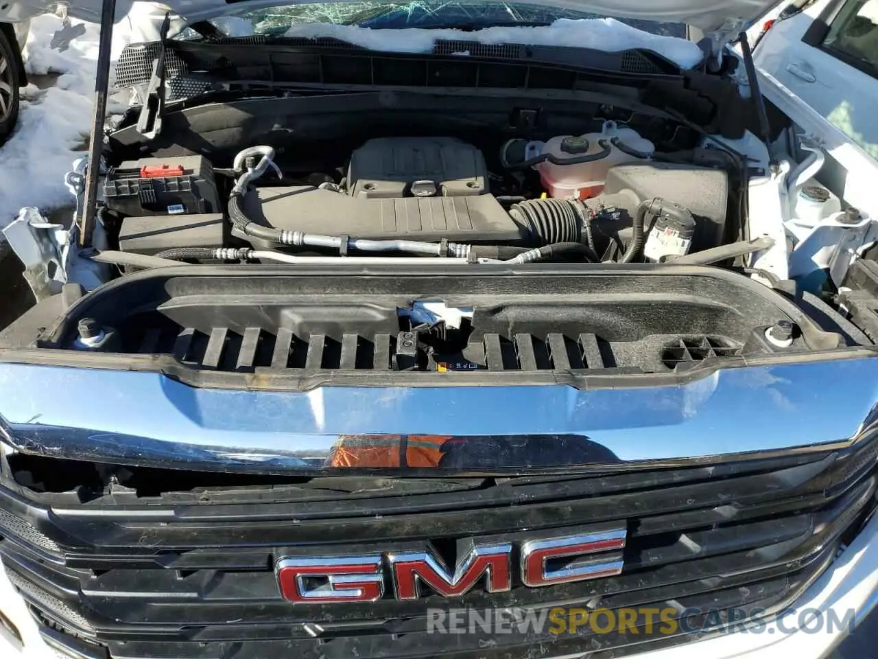 12 fotografías del automóvil dañado 1GTRUAEK1PZ241955 GMC SIERRA 2023