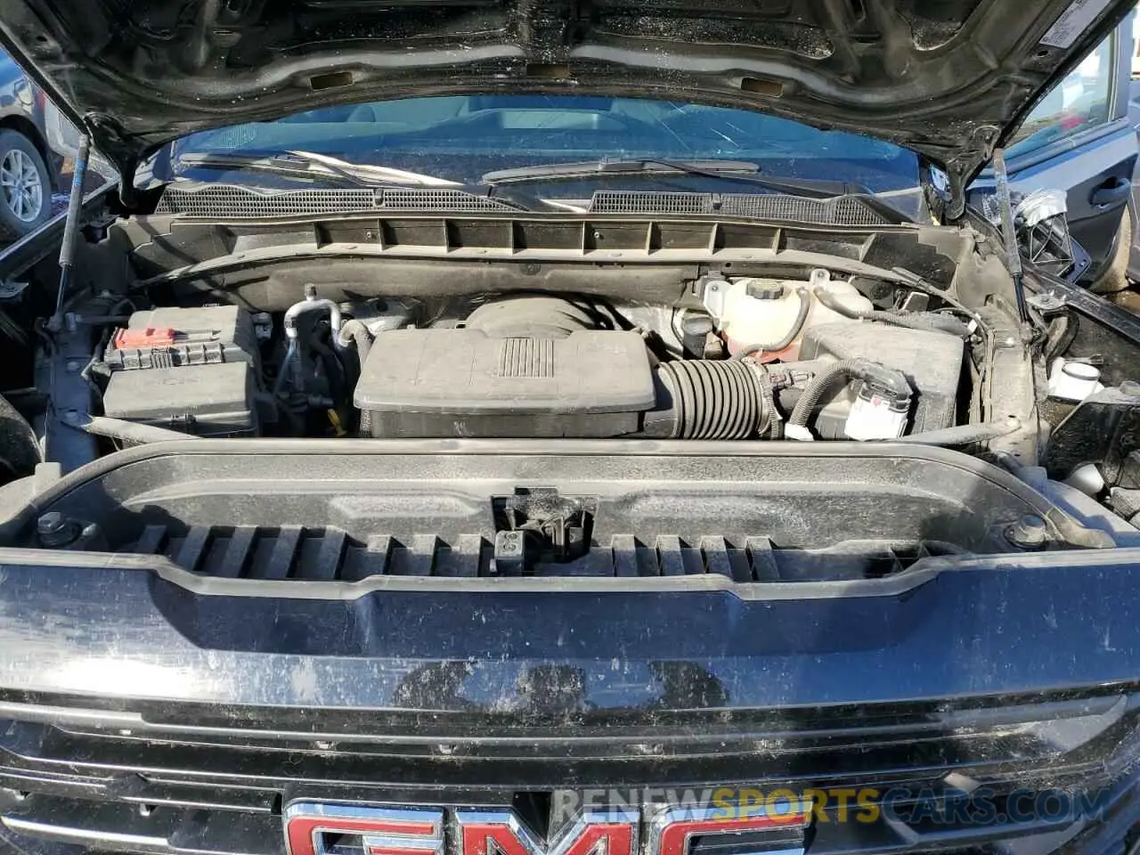 11 fotografías del automóvil dañado 1GTUUAED1PZ293954 GMC SIERRA 2023