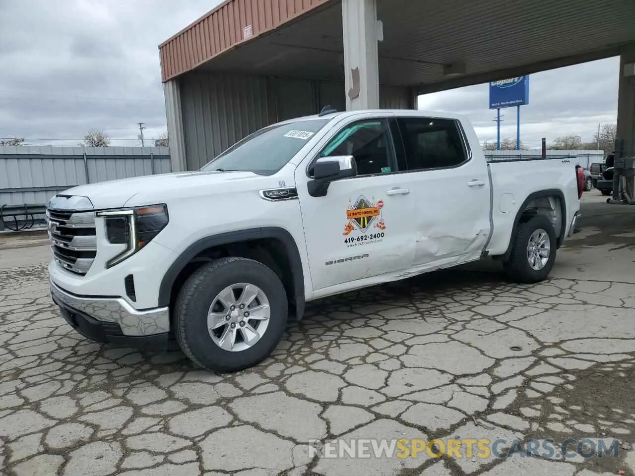 1 fotografías del automóvil dañado 1GTUUBED1PZ303937 GMC SIERRA 2023