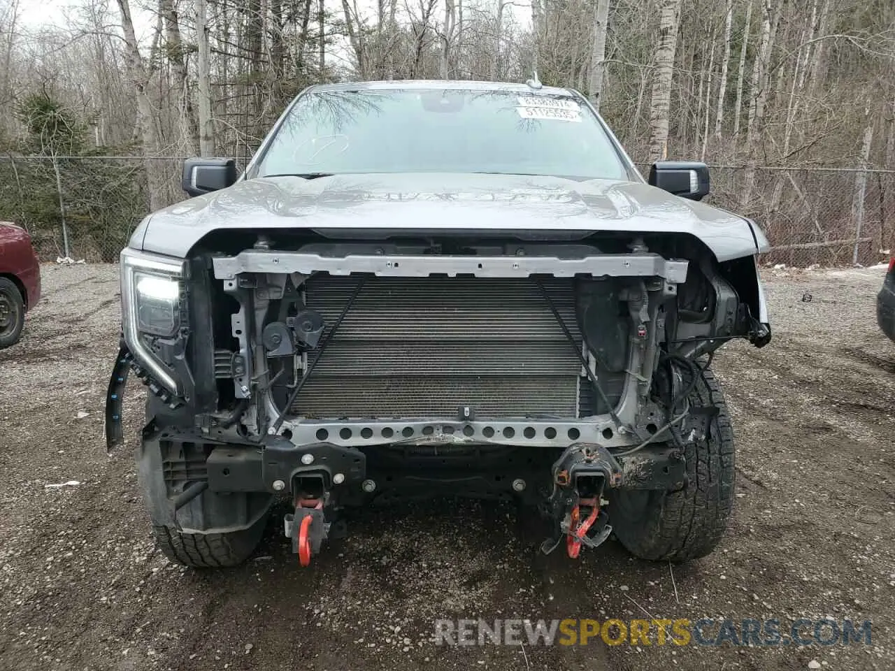 5 fotografías del automóvil dañado 1GTUUEELXPZ276259 GMC SIERRA 2023