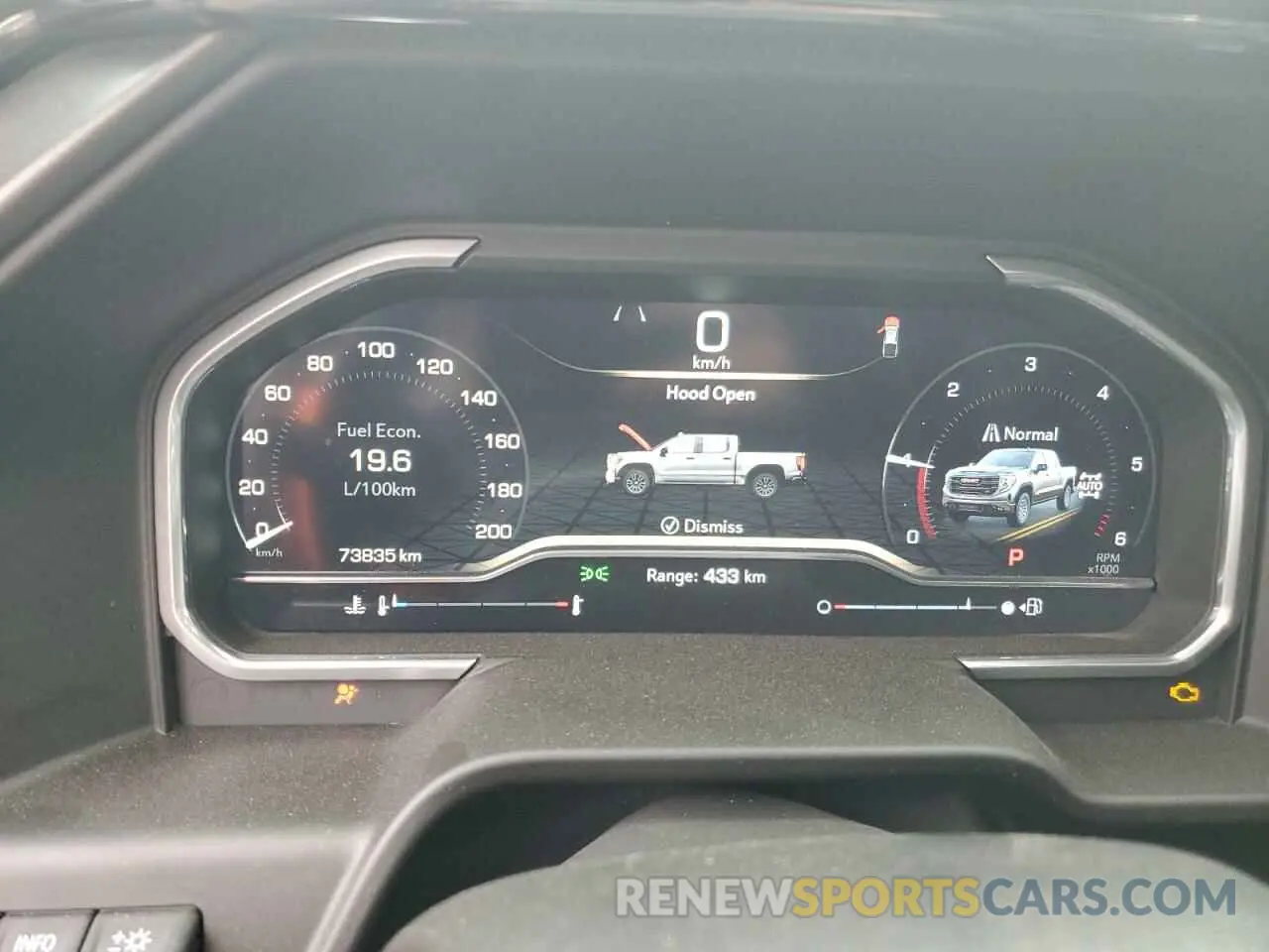 9 fotografías del automóvil dañado 1GTUUEELXPZ276259 GMC SIERRA 2023