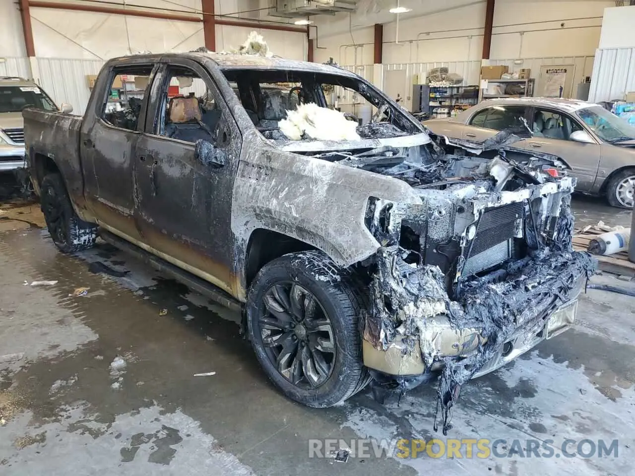4 fotografías del automóvil dañado 1GTUUGEL2PZ261296 GMC SIERRA 2023