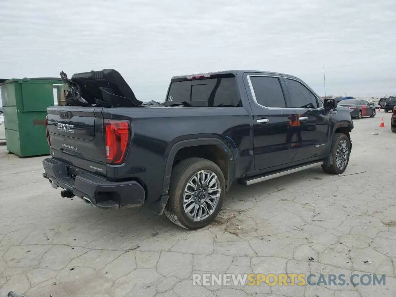 3 fotografías del automóvil dañado 1GTUUHEL8PZ268422 GMC SIERRA 2023