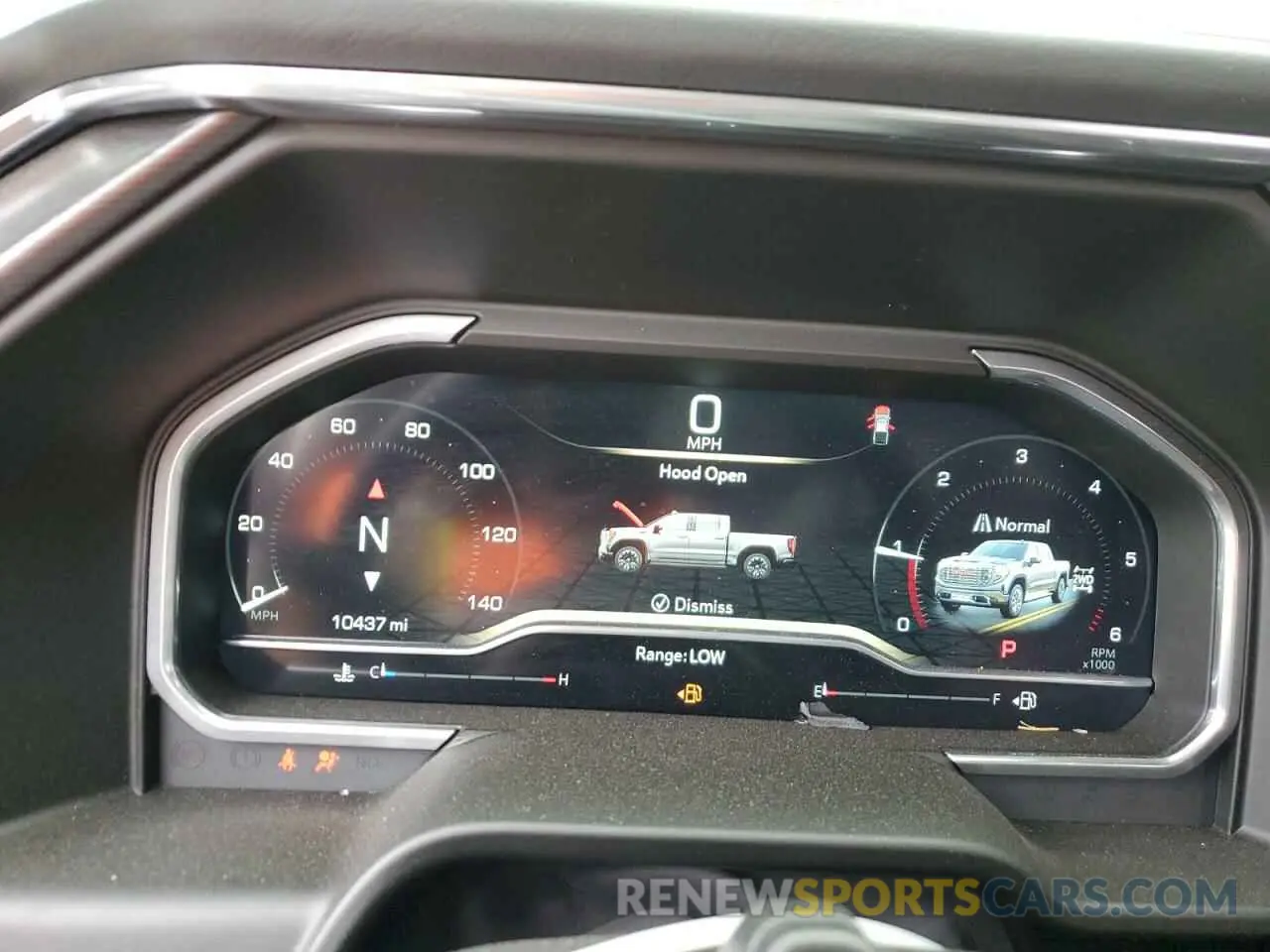 9 fotografías del automóvil dañado 1GTUUHEL8PZ268422 GMC SIERRA 2023