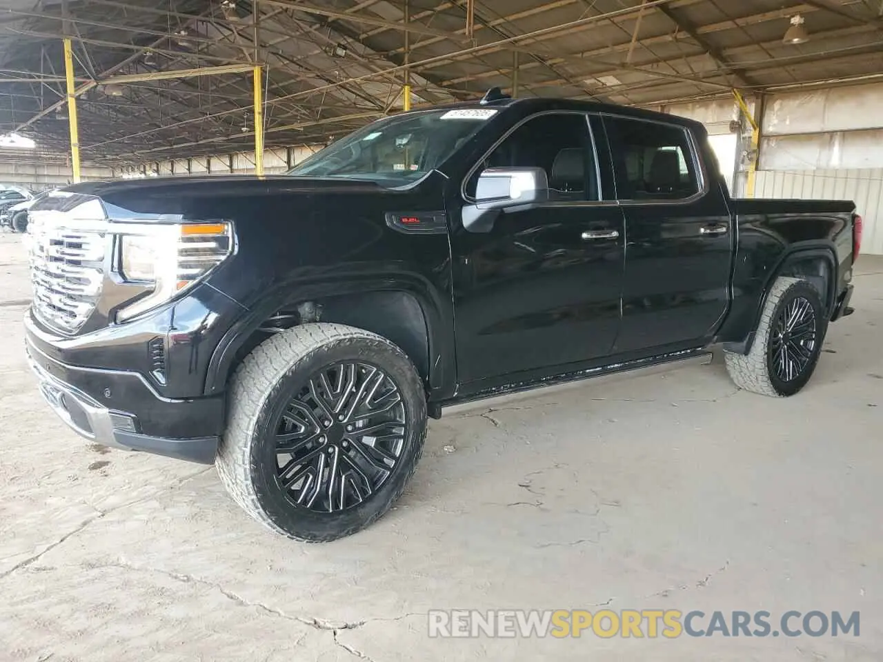 1 fotografías del automóvil dañado 1GTUUHEL9PZ273709 GMC SIERRA 2023