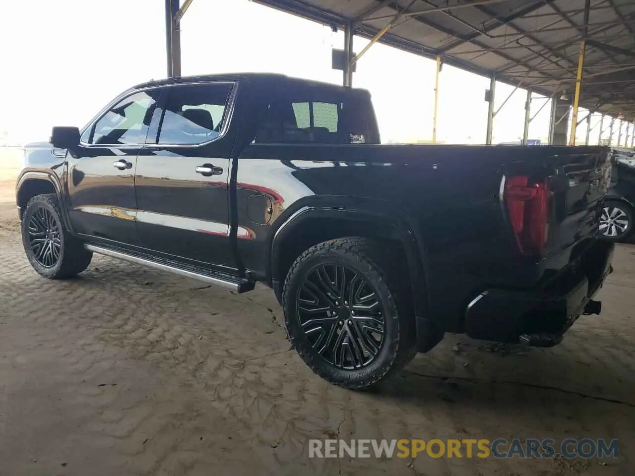 2 fotografías del automóvil dañado 1GTUUHEL9PZ273709 GMC SIERRA 2023