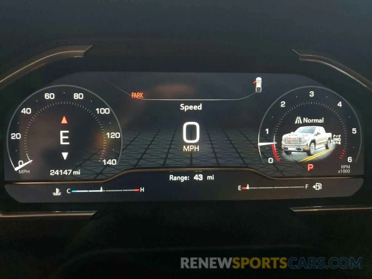 9 fotografías del automóvil dañado 1GTUUHEL9PZ273709 GMC SIERRA 2023