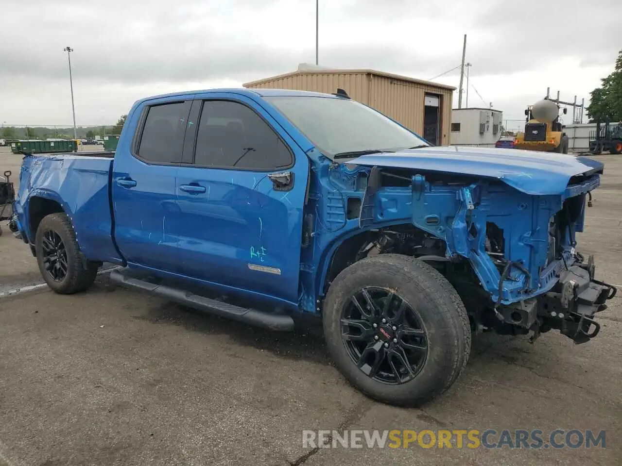 4 fotografías del automóvil dañado 1GTVUCE83PZ325290 GMC SIERRA 2023
