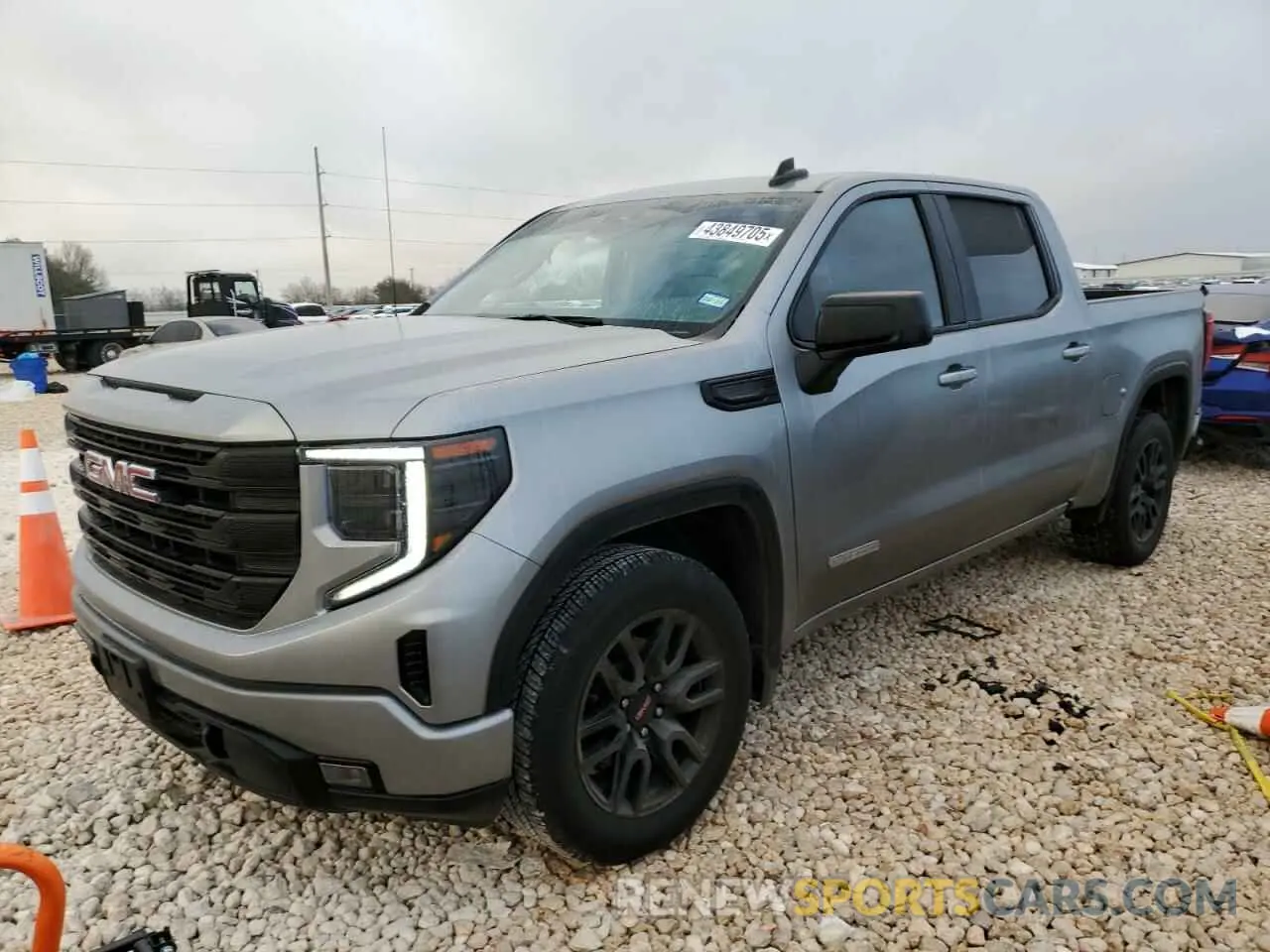 1 fotografías del automóvil dañado 3GTPHCEK9PG293583 GMC SIERRA 2023