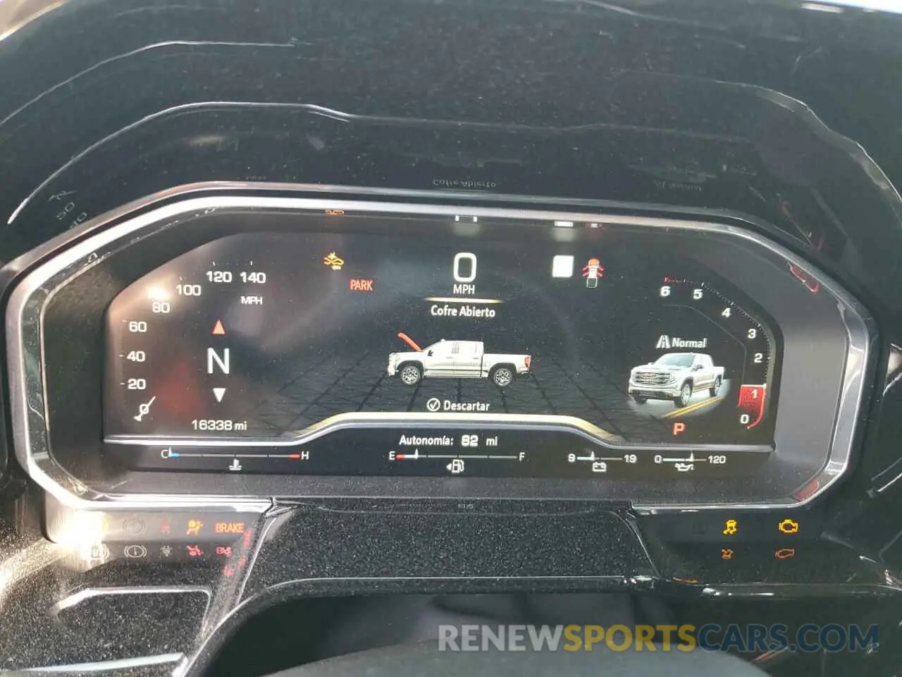9 fotografías del automóvil dañado 3GTPHDED3PG148370 GMC SIERRA 2023