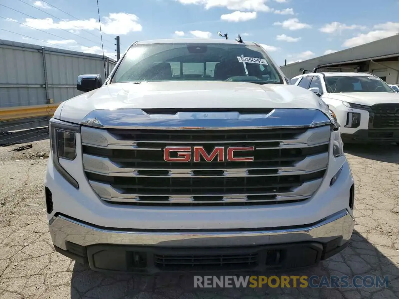 5 fotografías del automóvil dañado 3GTPUBEK8PG174011 GMC SIERRA 2023