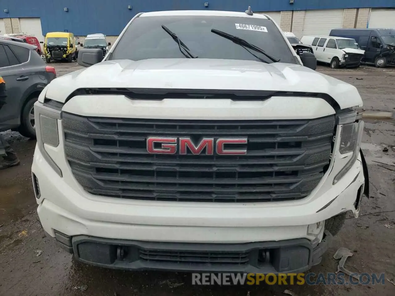 5 fotografías del automóvil dañado 3GTPUJEK5PG137279 GMC SIERRA 2023