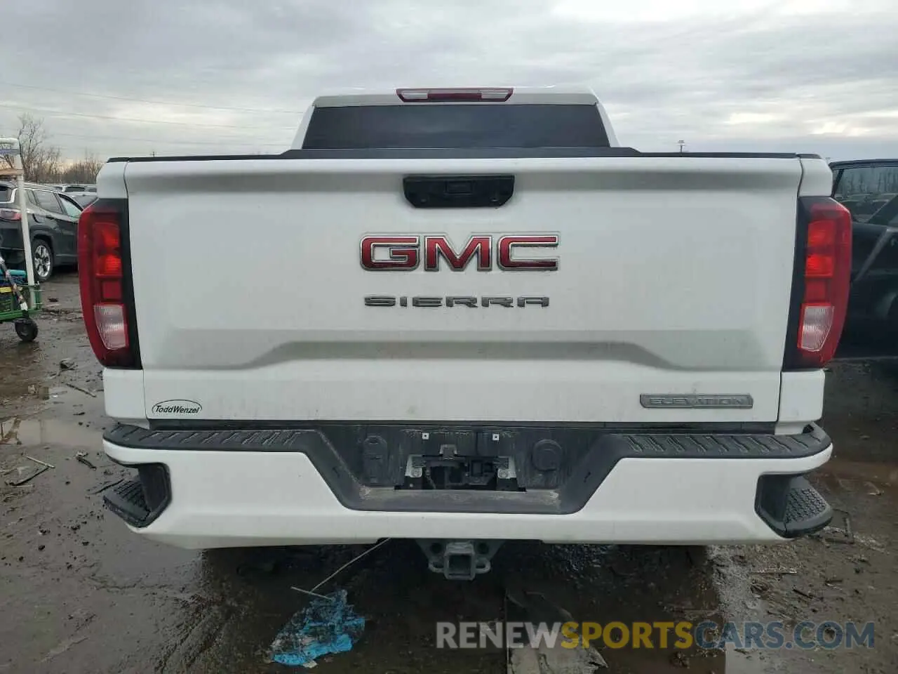 6 fotografías del automóvil dañado 3GTPUJEK5PG137279 GMC SIERRA 2023