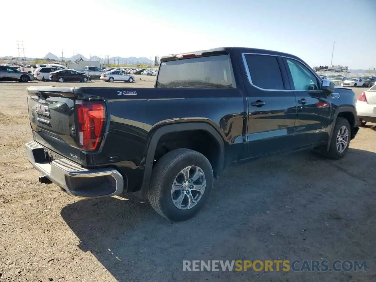 3 fotografías del automóvil dañado 3GTUUBED7PG271544 GMC SIERRA 2023