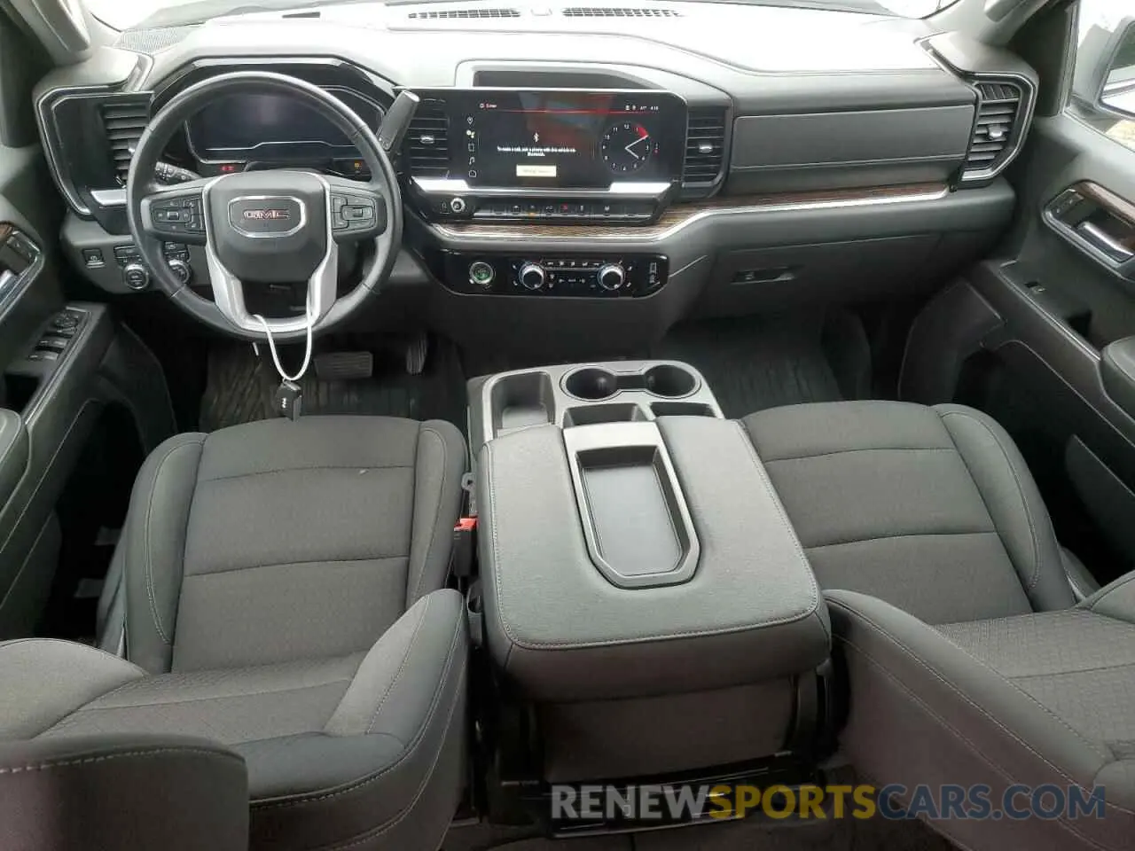 8 fotografías del automóvil dañado 3GTUUBEDXPG134534 GMC SIERRA 2023