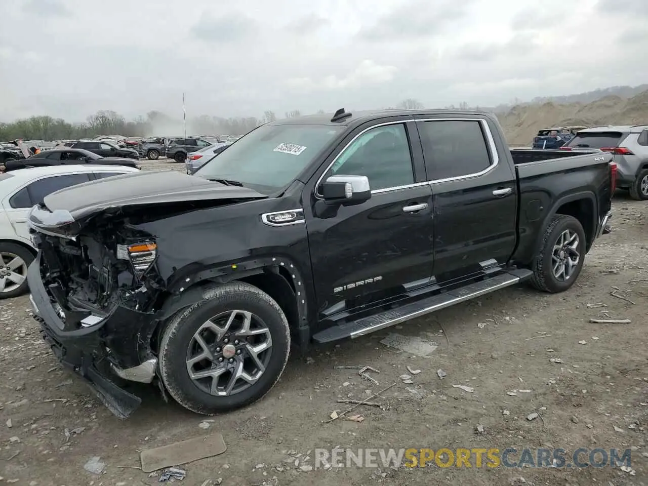 1 fotografías del automóvil dañado 3GTUUDE89PG288747 GMC SIERRA 2023