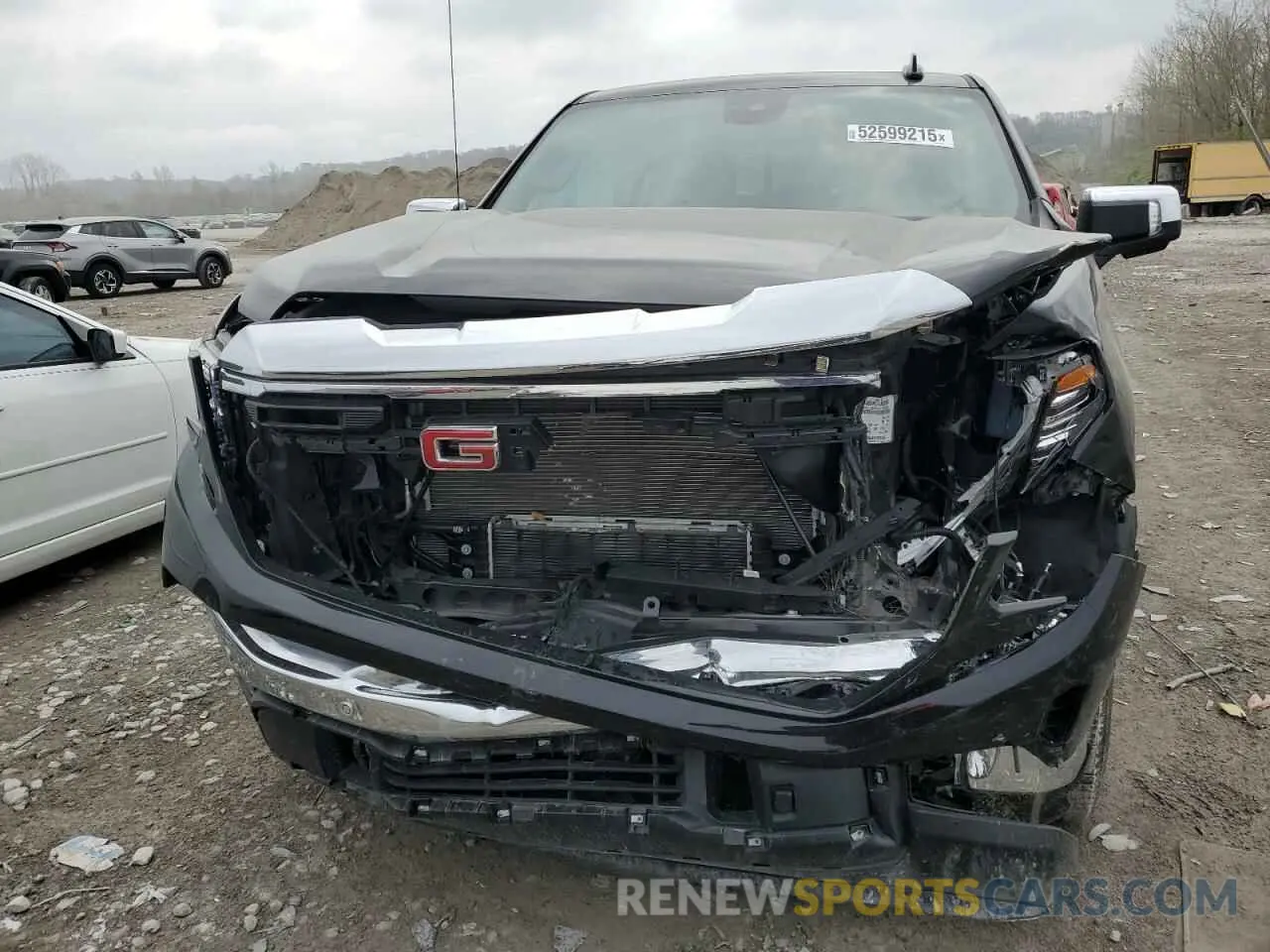 5 fotografías del automóvil dañado 3GTUUDE89PG288747 GMC SIERRA 2023