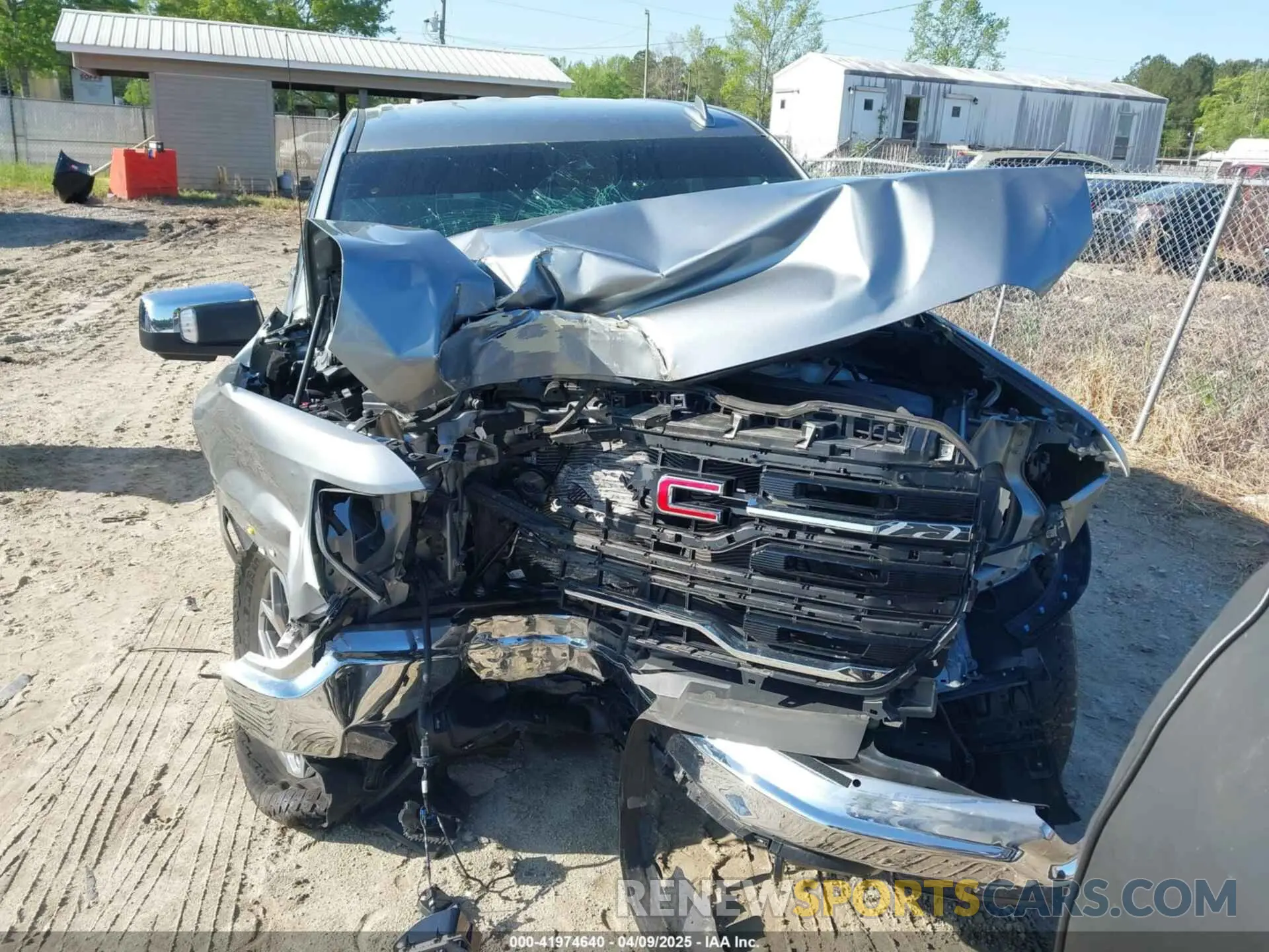 12 fotografías del automóvil dañado 3GTUUDED1PG18O250 GMC SIERRA 2023
