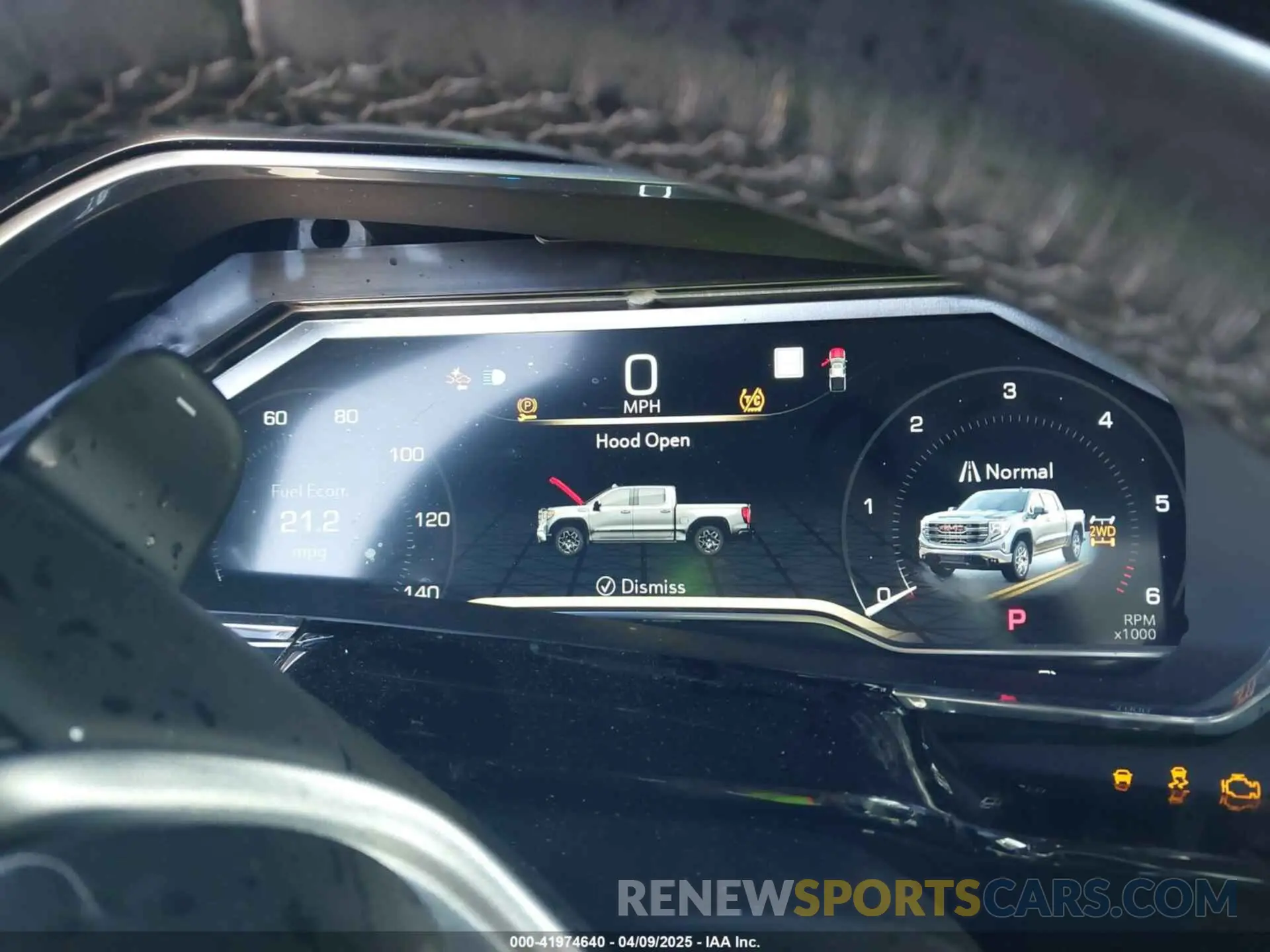 7 fotografías del automóvil dañado 3GTUUDED1PG18O250 GMC SIERRA 2023