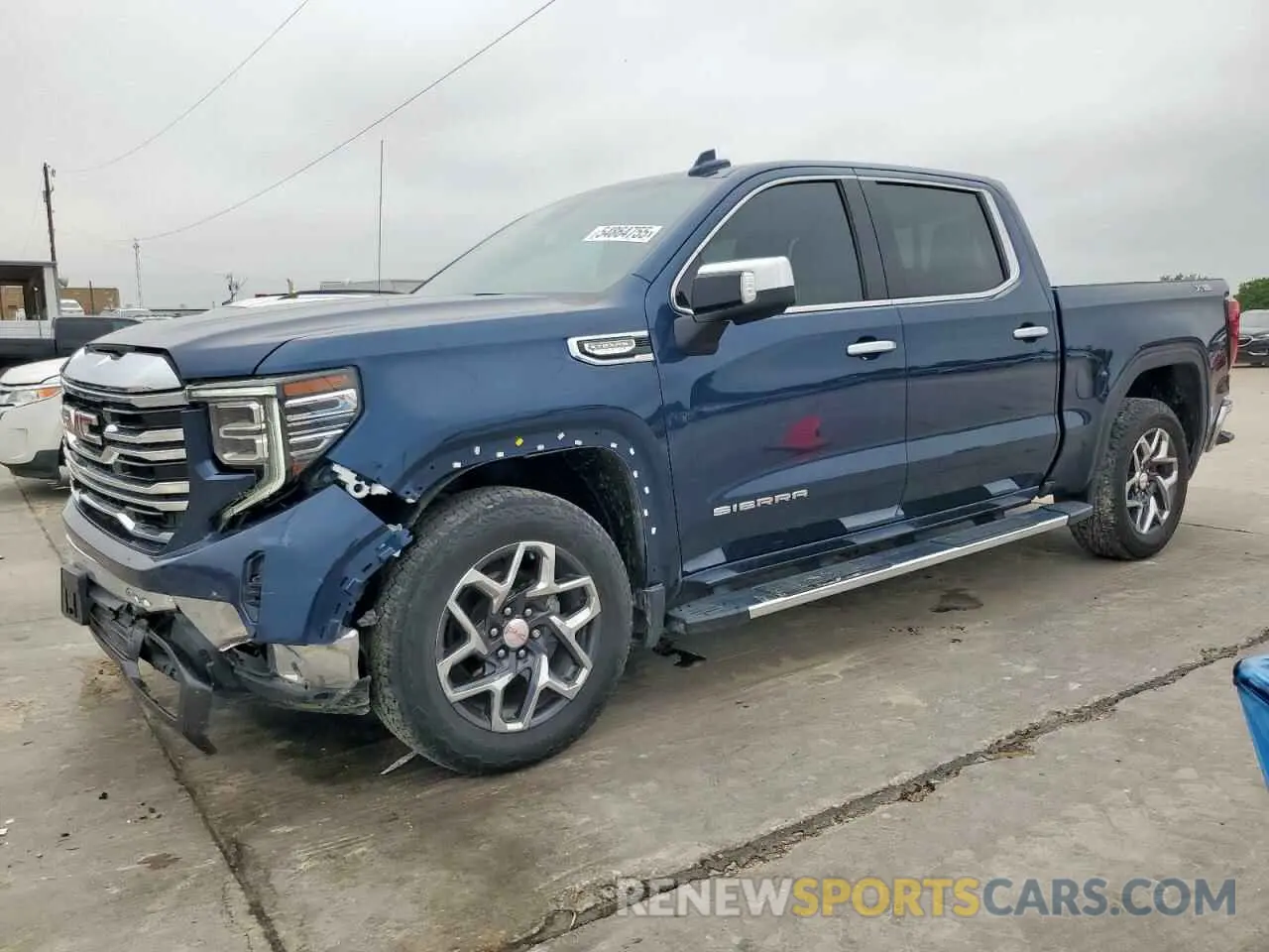 1 fotografías del automóvil dañado 3GTUUDED4PG189962 GMC SIERRA 2023