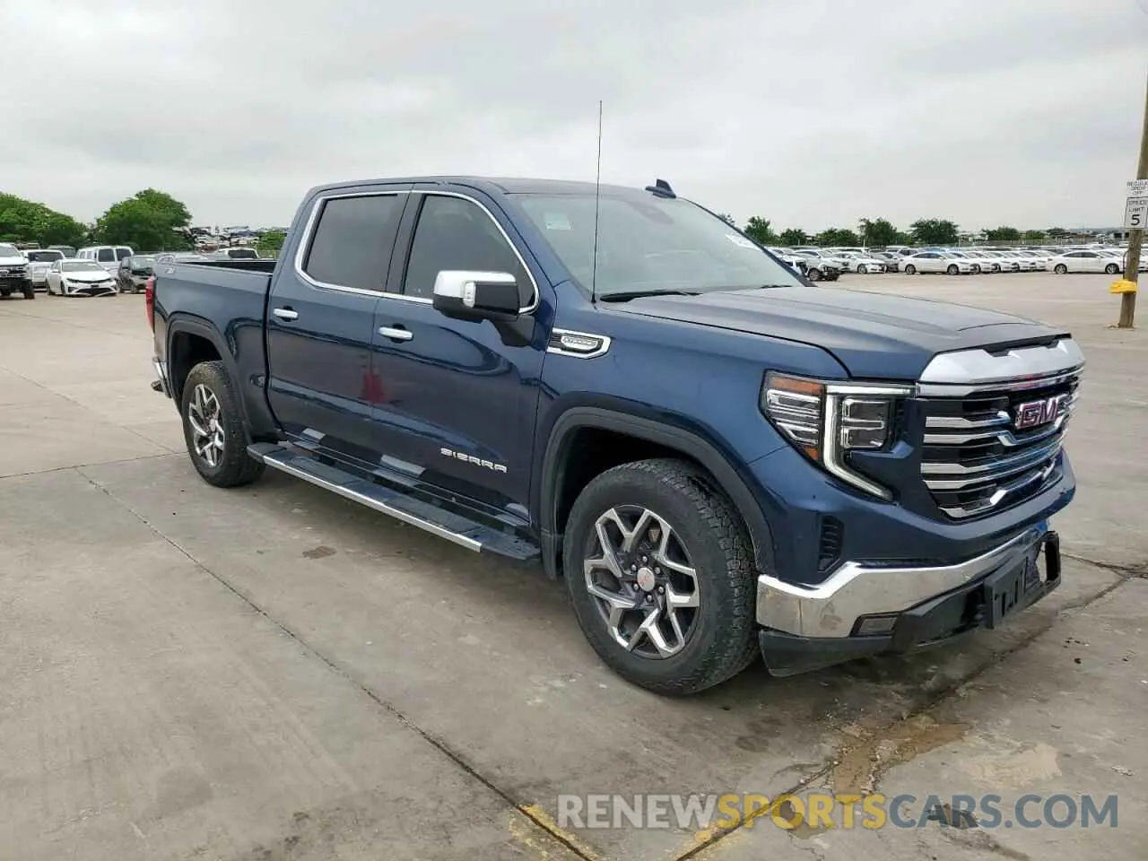 4 fotografías del automóvil dañado 3GTUUDED4PG189962 GMC SIERRA 2023