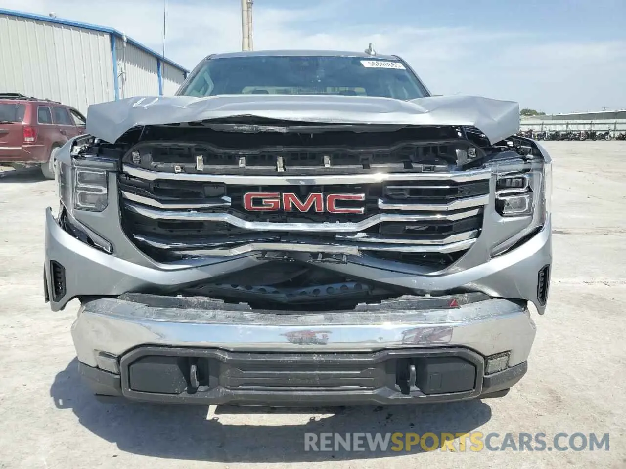 5 fotografías del automóvil dañado 3GTUUDEDXPG241062 GMC SIERRA 2023