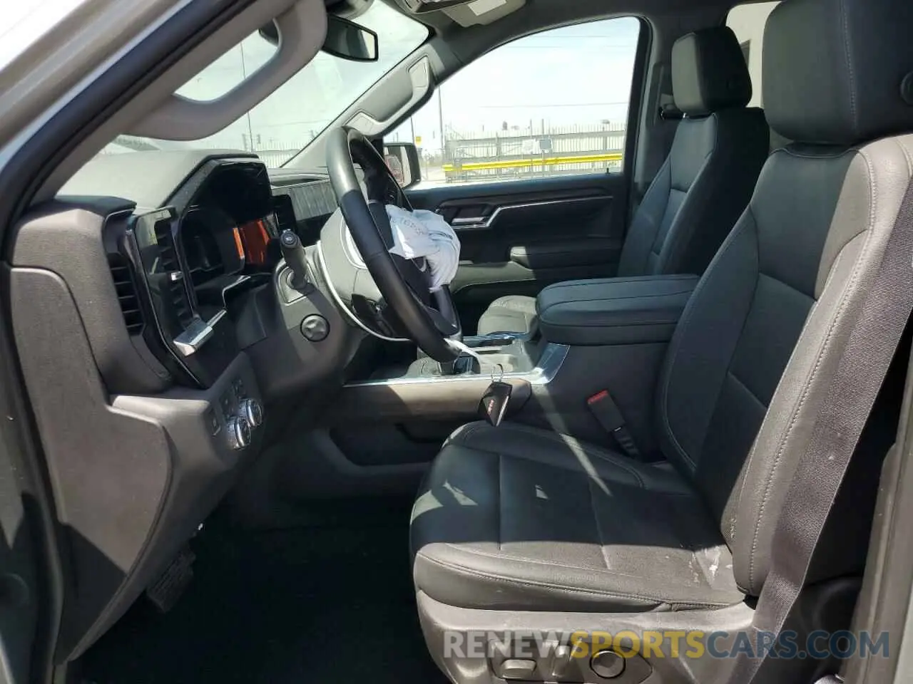 7 fotografías del automóvil dañado 3GTUUDEDXPG241062 GMC SIERRA 2023