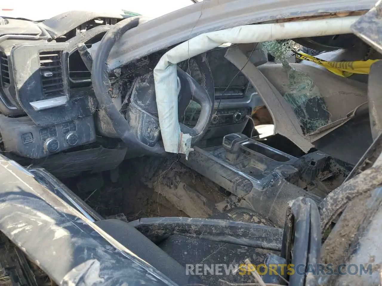 8 fotografías del automóvil dañado 3GTUUDEL8PG184710 GMC SIERRA 2023
