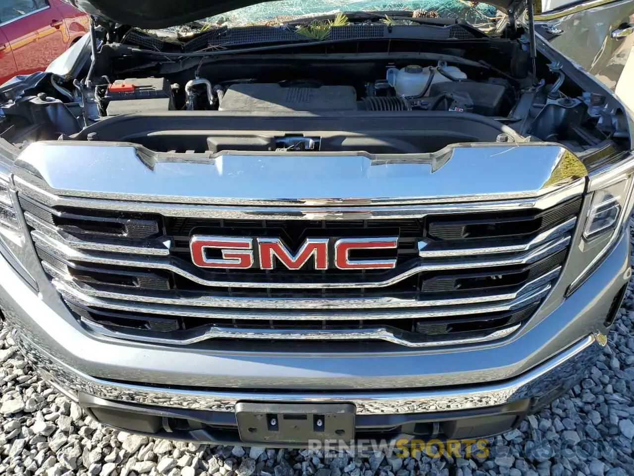 11 fotografías del automóvil dañado 3GTUUDEL9PG314283 GMC SIERRA 2023