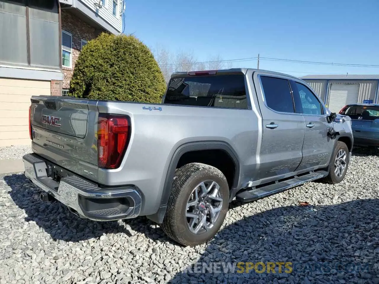 3 fotografías del automóvil dañado 3GTUUDEL9PG314283 GMC SIERRA 2023