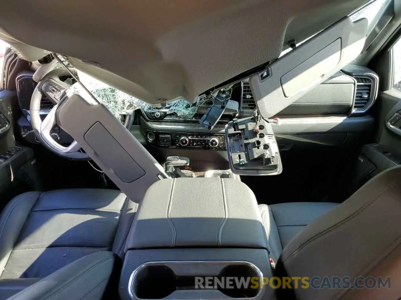 8 fotografías del automóvil dañado 3GTUUDEL9PG314283 GMC SIERRA 2023