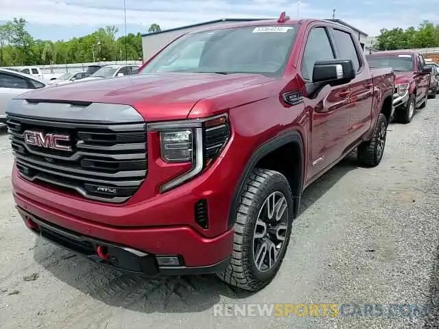 10 fotografías del automóvil dañado 3GTUUEE85PG328232 GMC SIERRA 2023