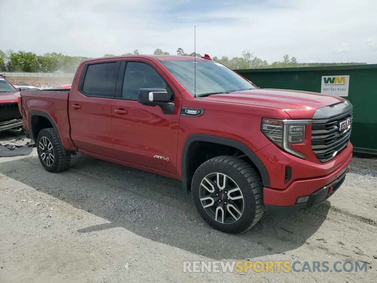 4 fotografías del automóvil dañado 3GTUUEE85PG328232 GMC SIERRA 2023