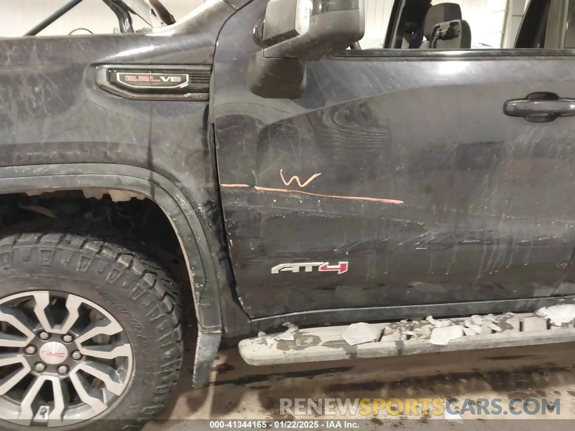 6 fotografías del automóvil dañado 3GTUUEEL2PG122239 GMC SIERRA 2023