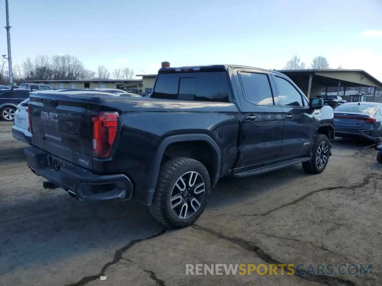 3 fotografías del automóvil dañado 3GTUUEEL2PG254045 GMC SIERRA 2023