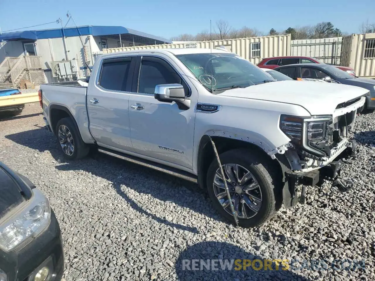 4 fotografías del automóvil dañado 3GTUUGED2PG120785 GMC SIERRA 2023